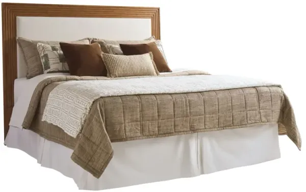 Pendry Upholstered Headboard, Sierra Tan/White/Ivory