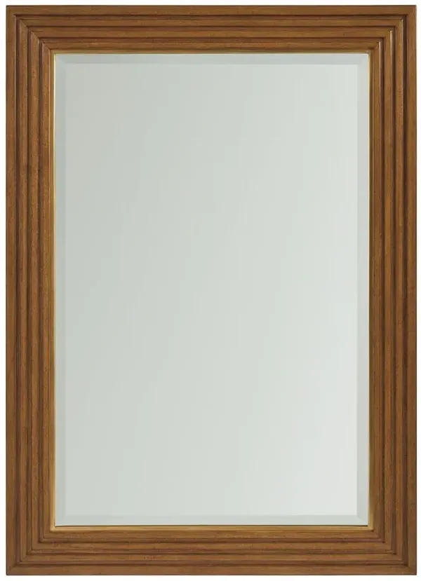 Cassia Rectangular Mirror, Sierra Tan
