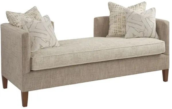 Sebastian Settee, Textured Beige/Tan