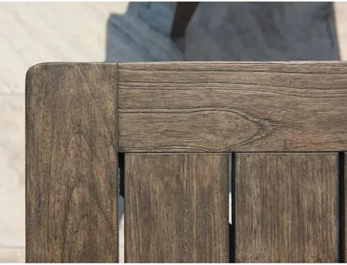 La Jolla 88" Outdoor Teak Rectangular Dining Table - Light Brown - Tommy Bahama