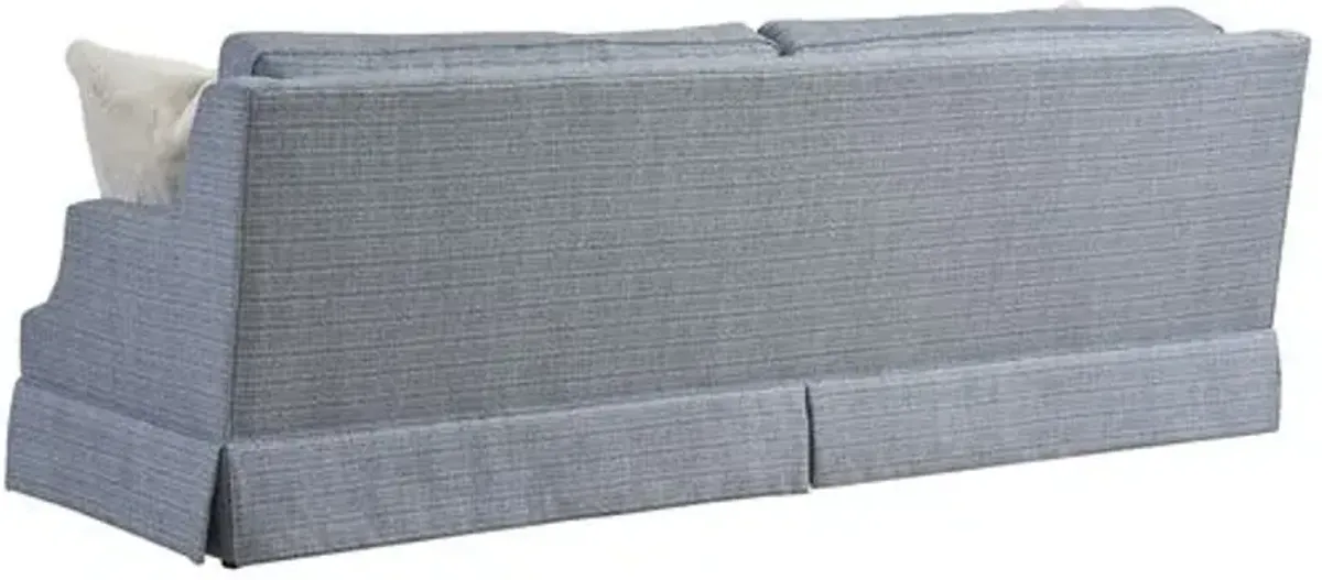 Barnaby Sofa - Textured Blue/Aqua - Lexington