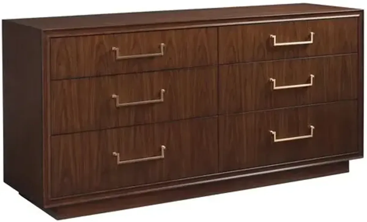 Fenwick Double Dresser - Brown - Lexington