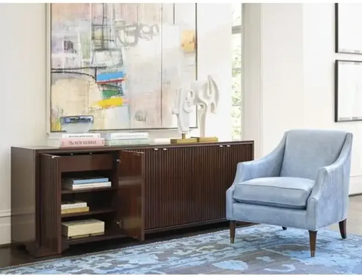 Brentford 6-Door Media Console - Brown - Lexington