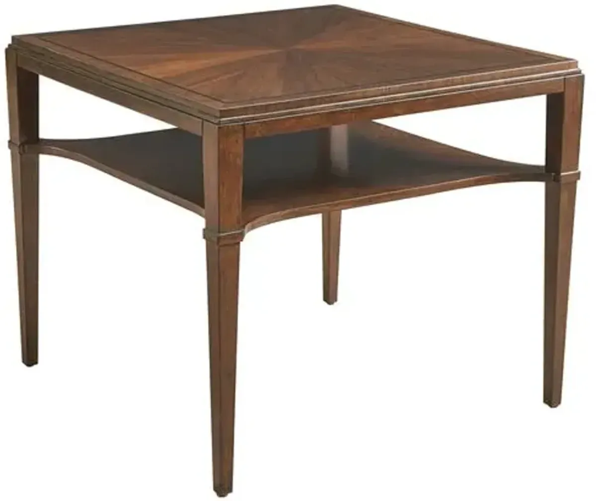 Andora Square Lamp Table - Sable Brown - Lexington