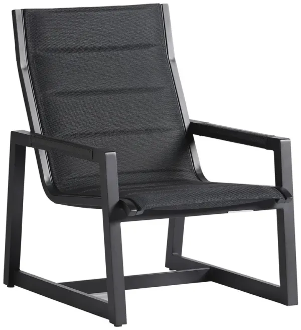 South Beach Outdoor Aluminum Occasional Chair, Graphite