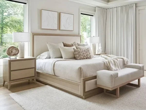 Tillman 2-Drawer Nightstand, Sand Drift