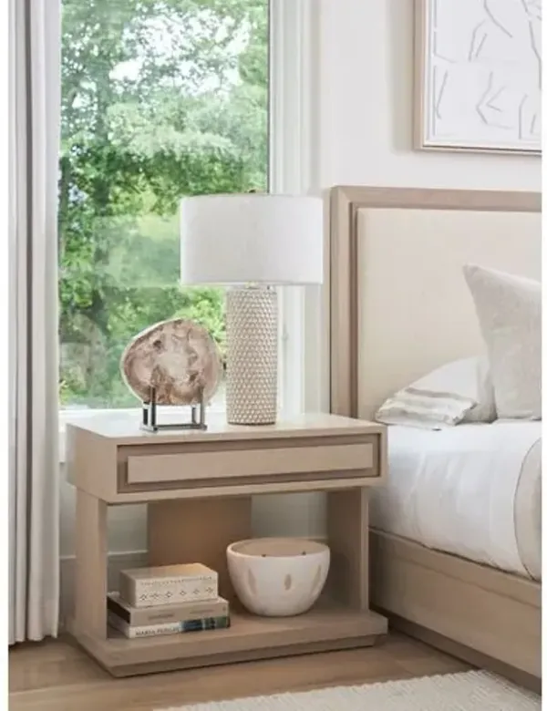 Gavin LED Lighted Nightstand - Sand Drift - Tommy Bahama