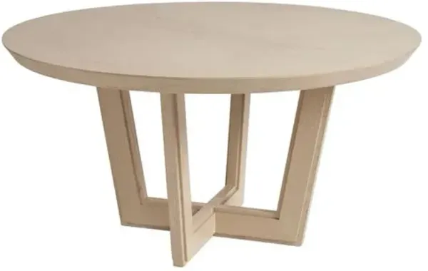 Hanson 58" Round Dining Table - Sand Drift - Tommy Bahama