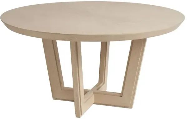 Hanson 58" Round Dining Table, Sand Drift