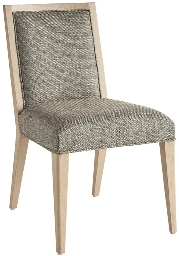 Nicholas Upholstered Side Chair, Textured Green