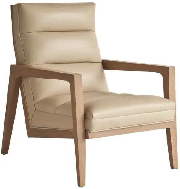 Hayley Leather Chair, Tan