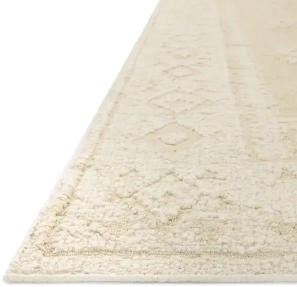 Liza Hand Woven Rug, Ivory/Natural