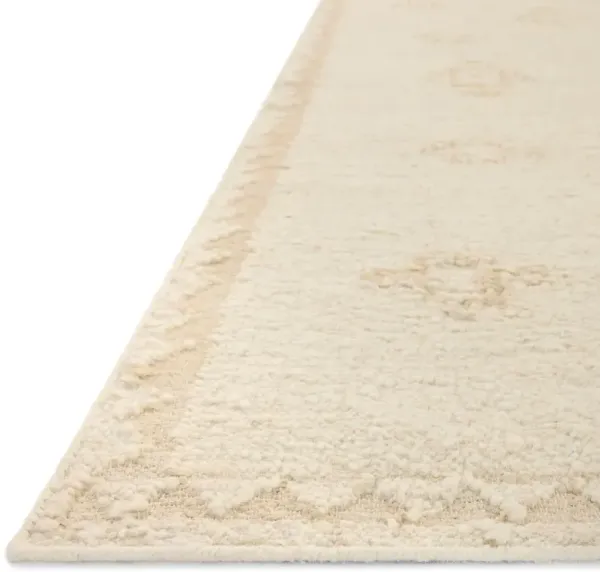 Lara Hand Woven Rug, Ivory/Natural