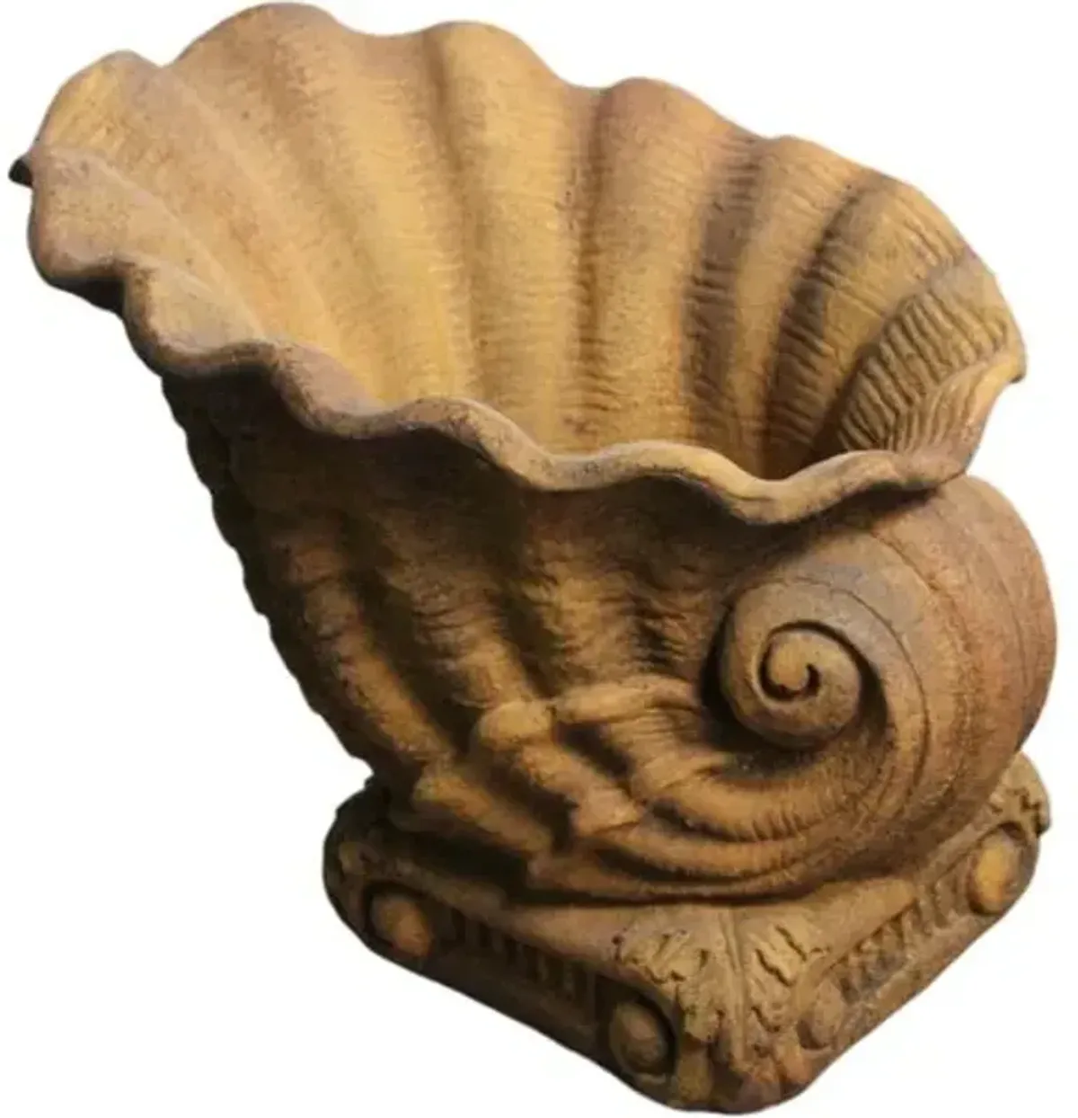 Triton Outdoor Planter - Sandstone - Brown - Large