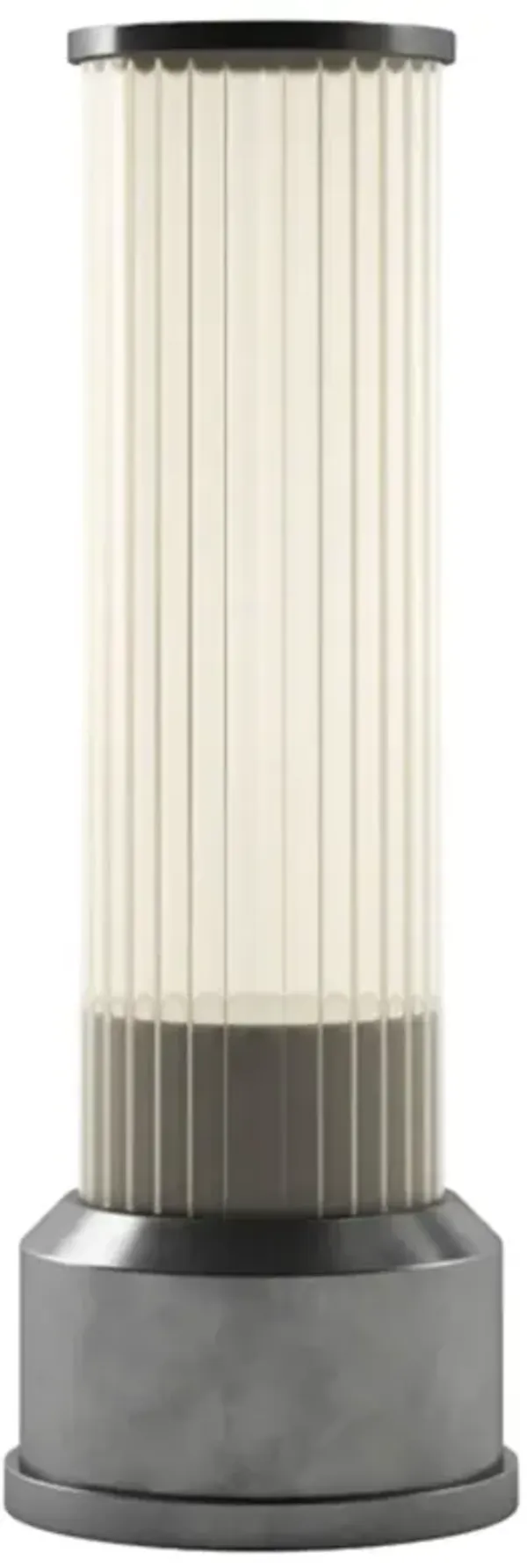 Elin Candlestick Rechargeable Cordless LED Touch Sensor Table Lamp - Black