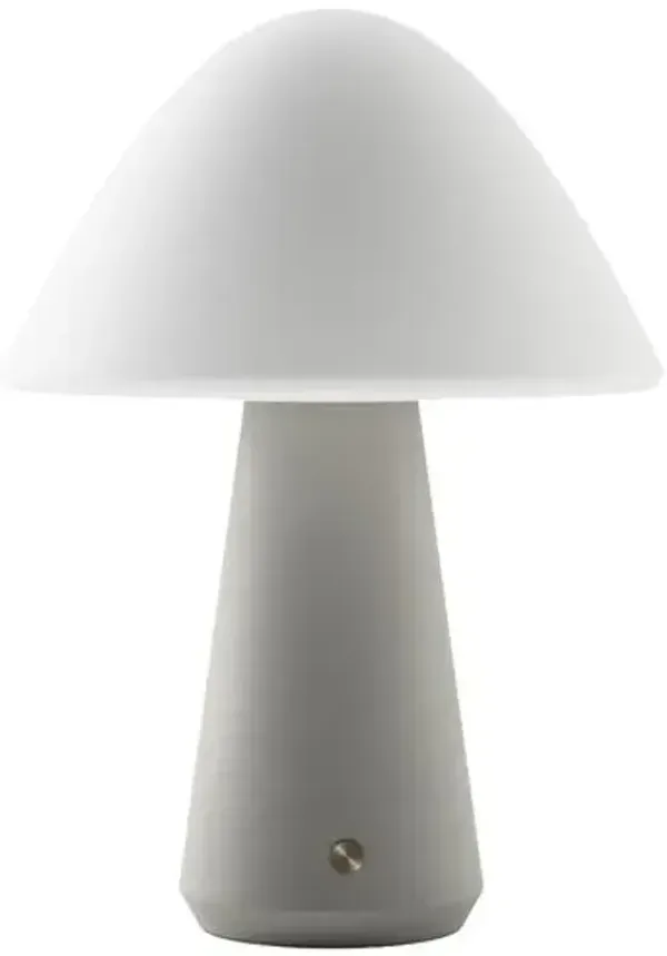 Sprout Rechargeable Cordless LED Touch Sensor Concrete Table Lamp - Gray