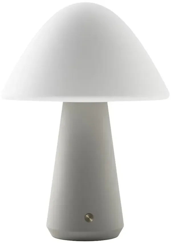 Sprout Rechargeable Cordless LED Touch Sensor Concrete Table Lamp - Gray