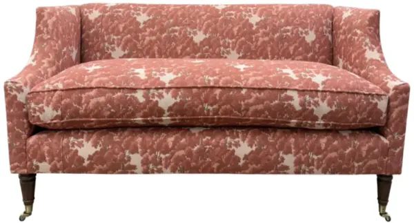 Gage Swoop-Arm Settee, North Oaks Crypton