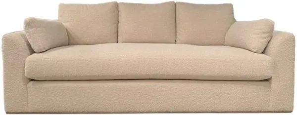 Burnett Bench-Seat Sofa, Wooly Linen
