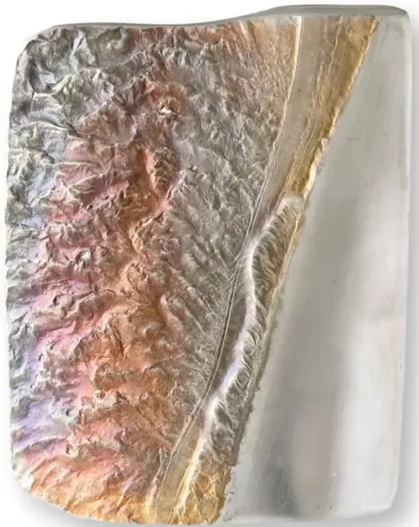 Helgi Joensen Signed Brutalist Vase - Rose Victoria - Silver