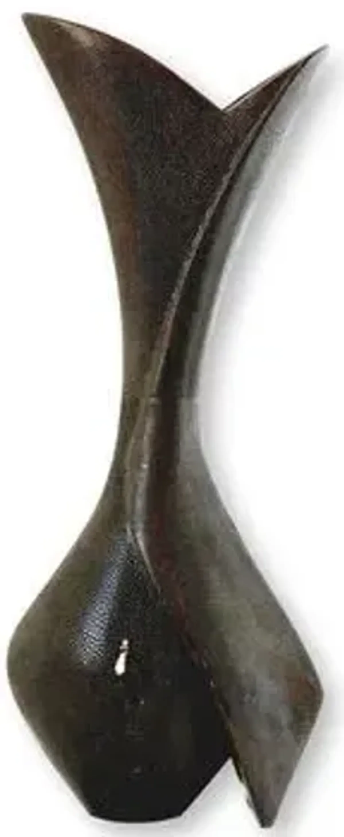 Augousti Paris Shagreen Tall Vase - Rose Victoria - Brown