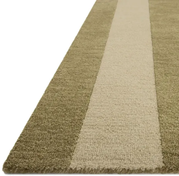 Craven Hand Tufted Border Stripe Rug