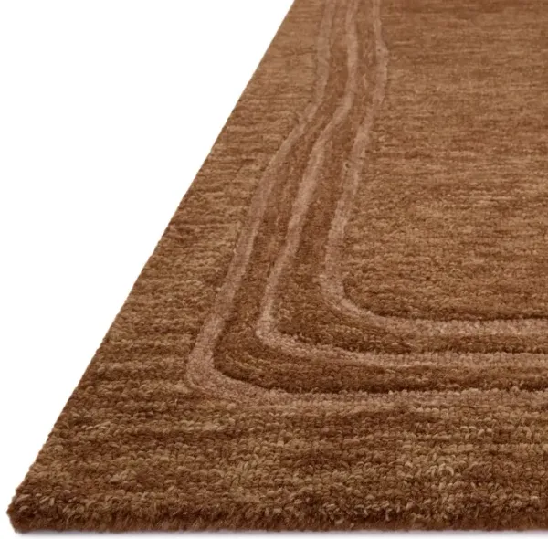 Craven Hand Tufted Rug, Spice Rose