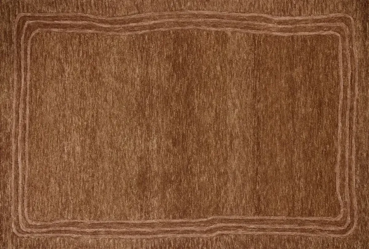 Craven Hand Tufted Rug, Spice Rose