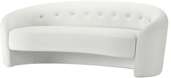 The Button Crescent Sofa, Linen