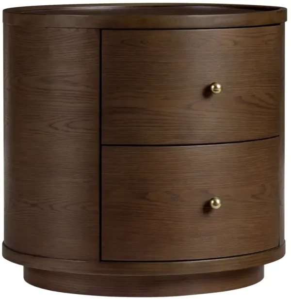 Newport Oak End Table/Nightstand