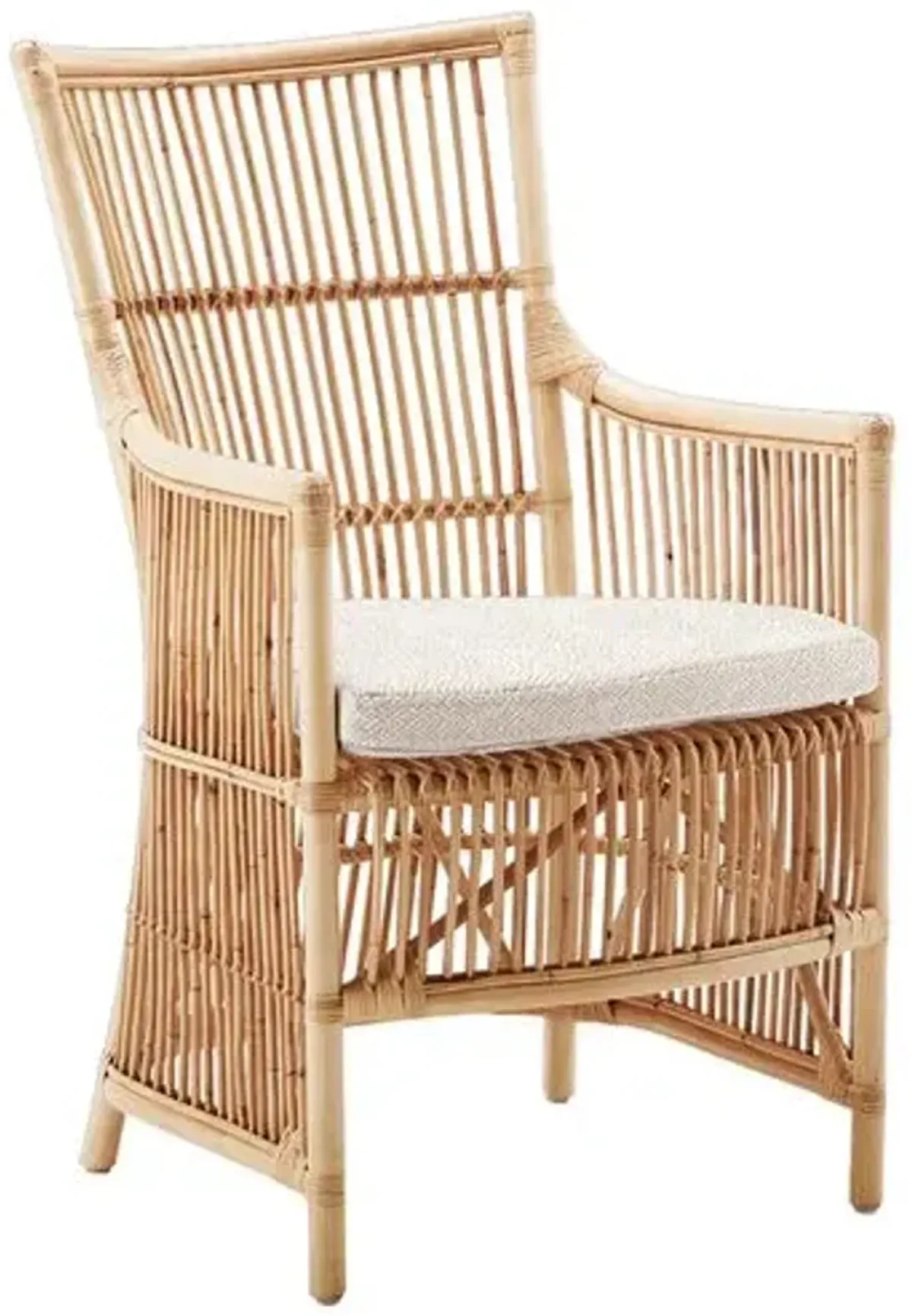 Davinci Rattan Chair - Sika Design - Brown