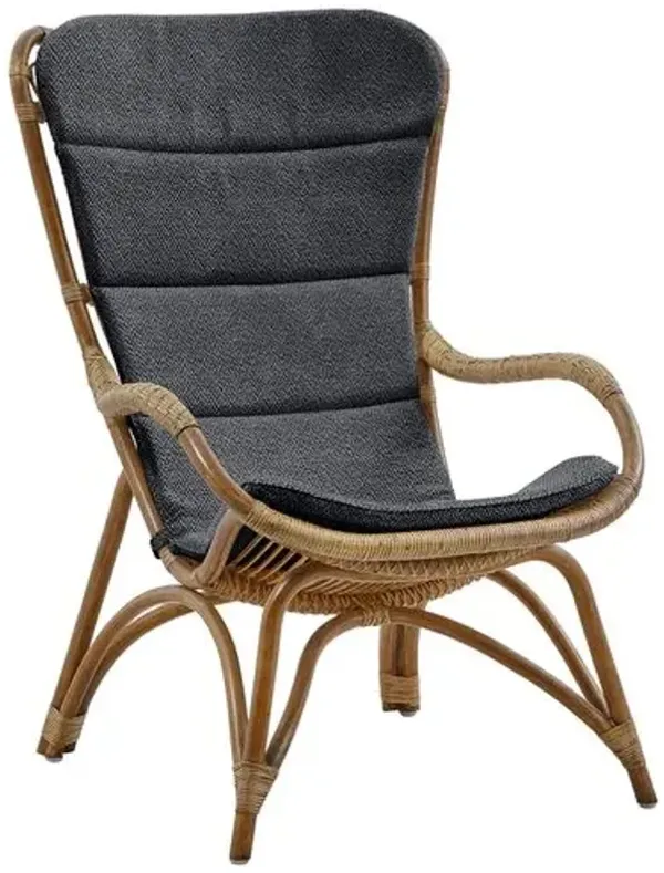 Monet Rattan Lounge Chair - Sika Design - Brown