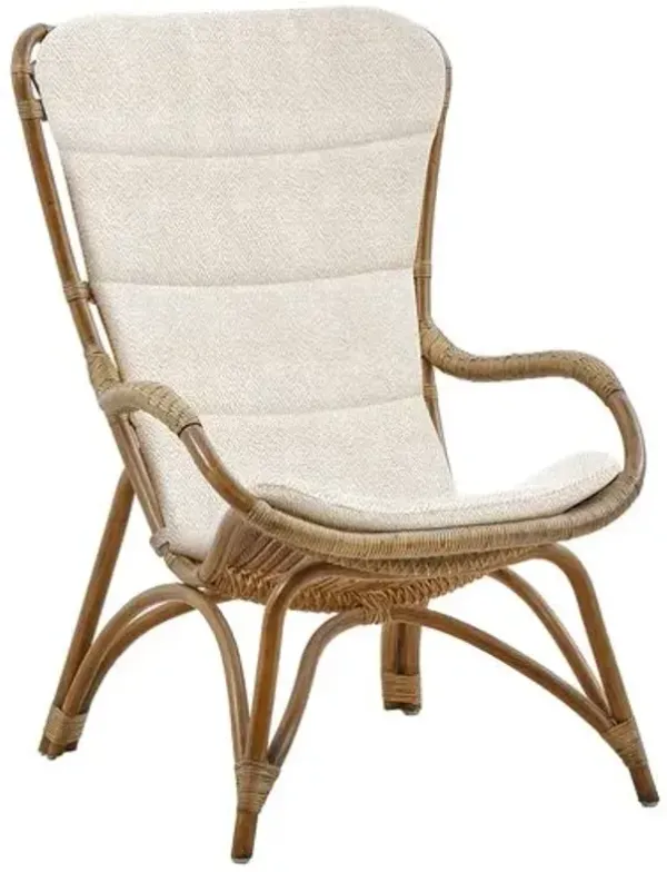 Monet Rattan Lounge Chair - Sika Design - Brown