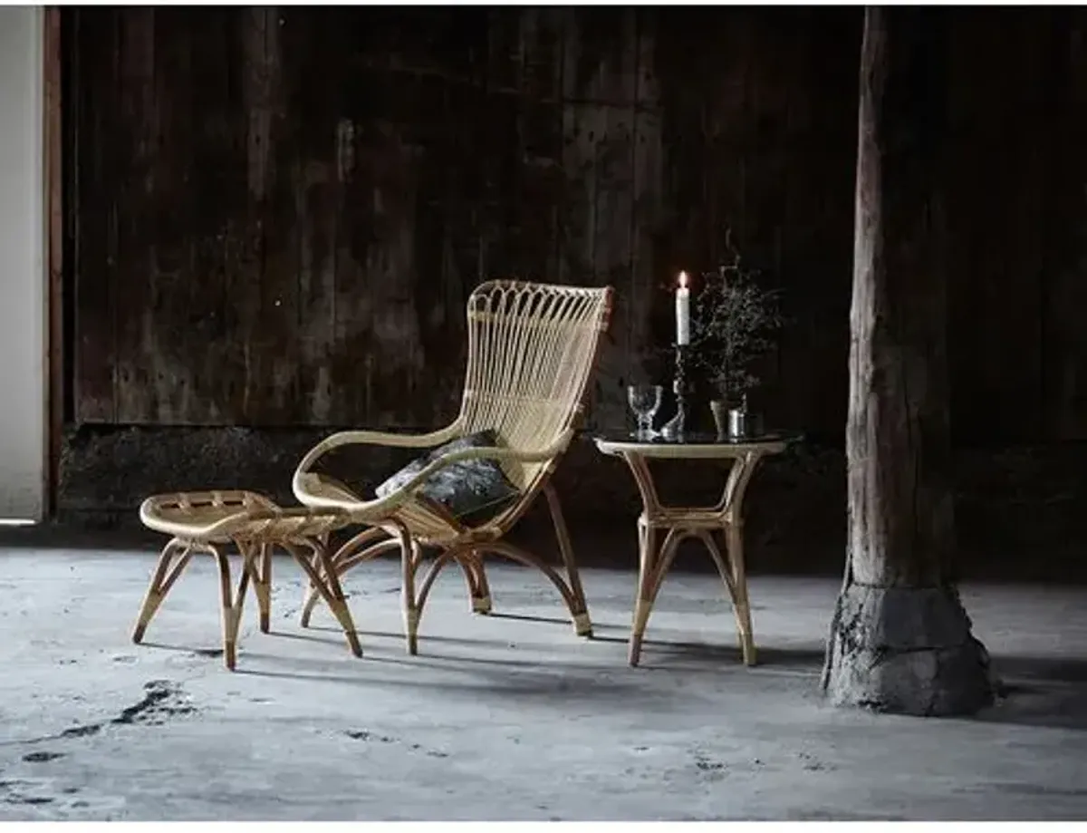 Monet Rattan Lounge Chair - Sika Design - Brown