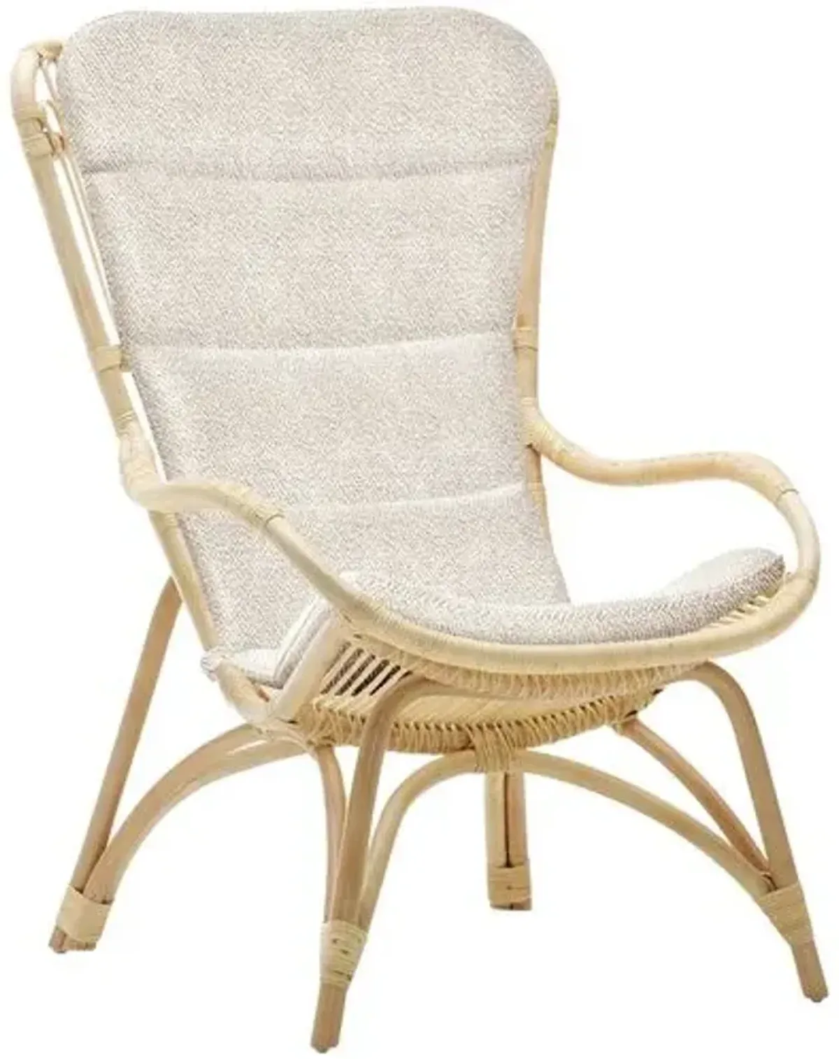 Monet Rattan Lounge Chair - Sika Design - Brown