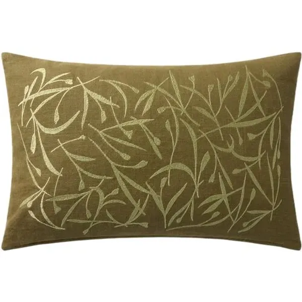 Botanical 13x21 Lumbar Pillow - Brigette Romanek x Loloi