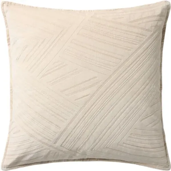 Lines 26x26 Oversized Pillow - Brigette Romanek x Loloi