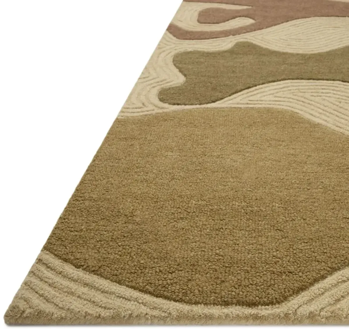 Madi Hand Tufted Rug, Linen/Multi