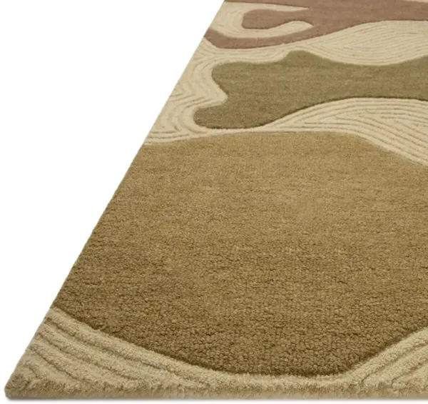 Madi Hand Tufted Rug, Linen/Multi