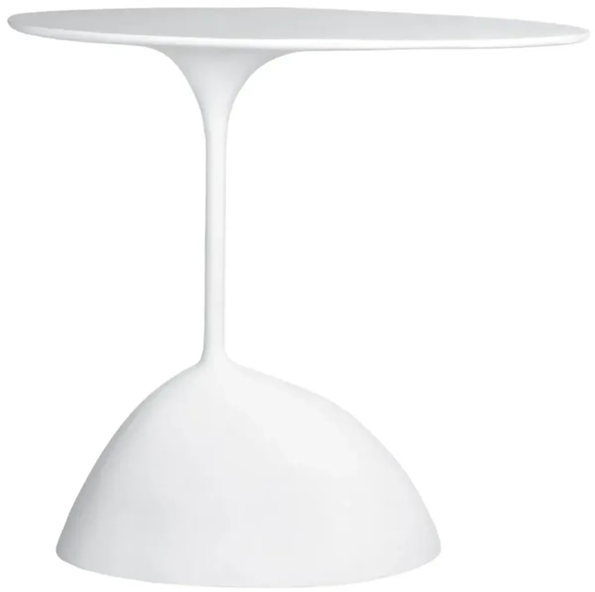 Rizzo Aluminum 24" Oval Accent Table