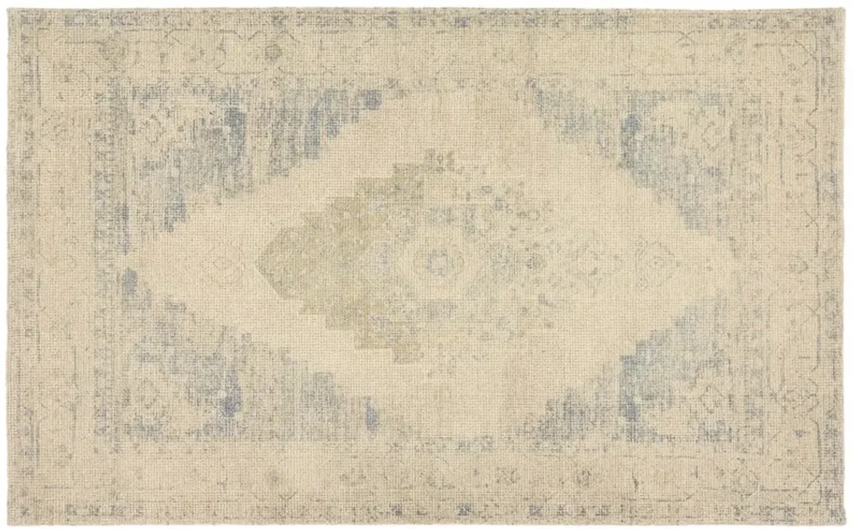 Marito Vintage Handwoven Rug, Tan/Taupe