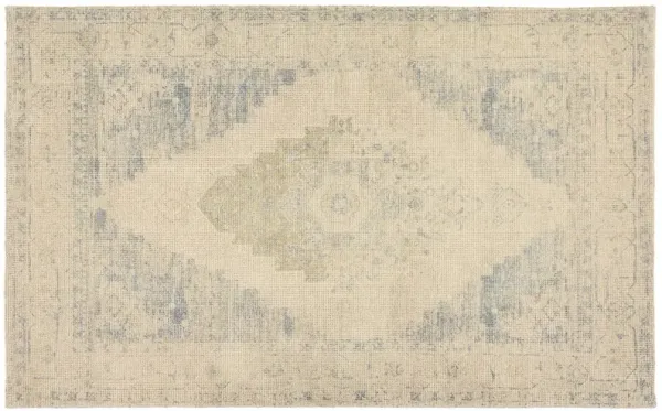 Marito Vintage Handwoven Rug, Tan/Taupe