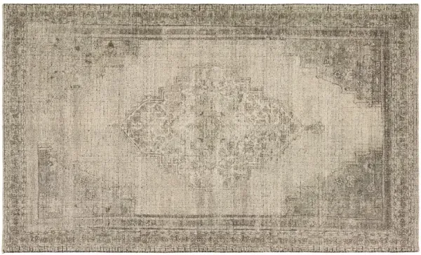 Moglie Vintage Handwoven Rug, Tan/Taupe