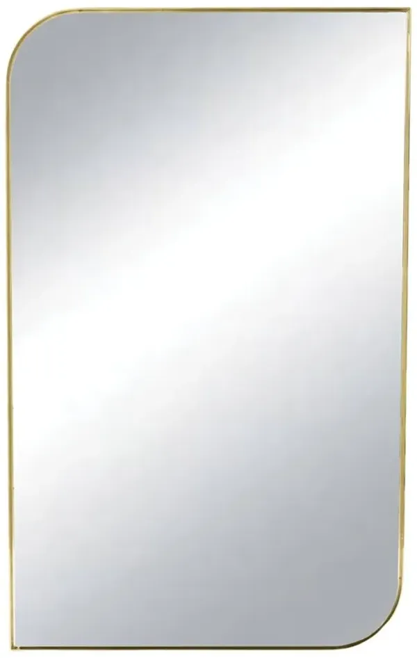 Amara 26" Wall Mirror, Gold
