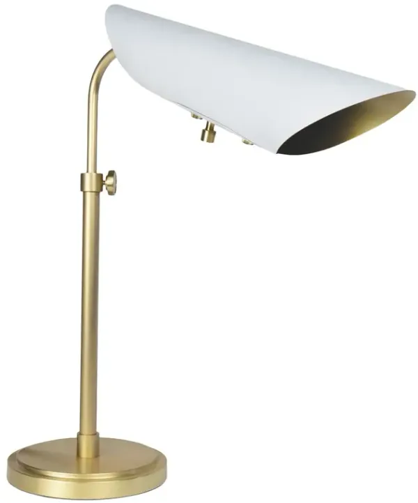 Vest Steel Table Lamp - Regina Andrew - White