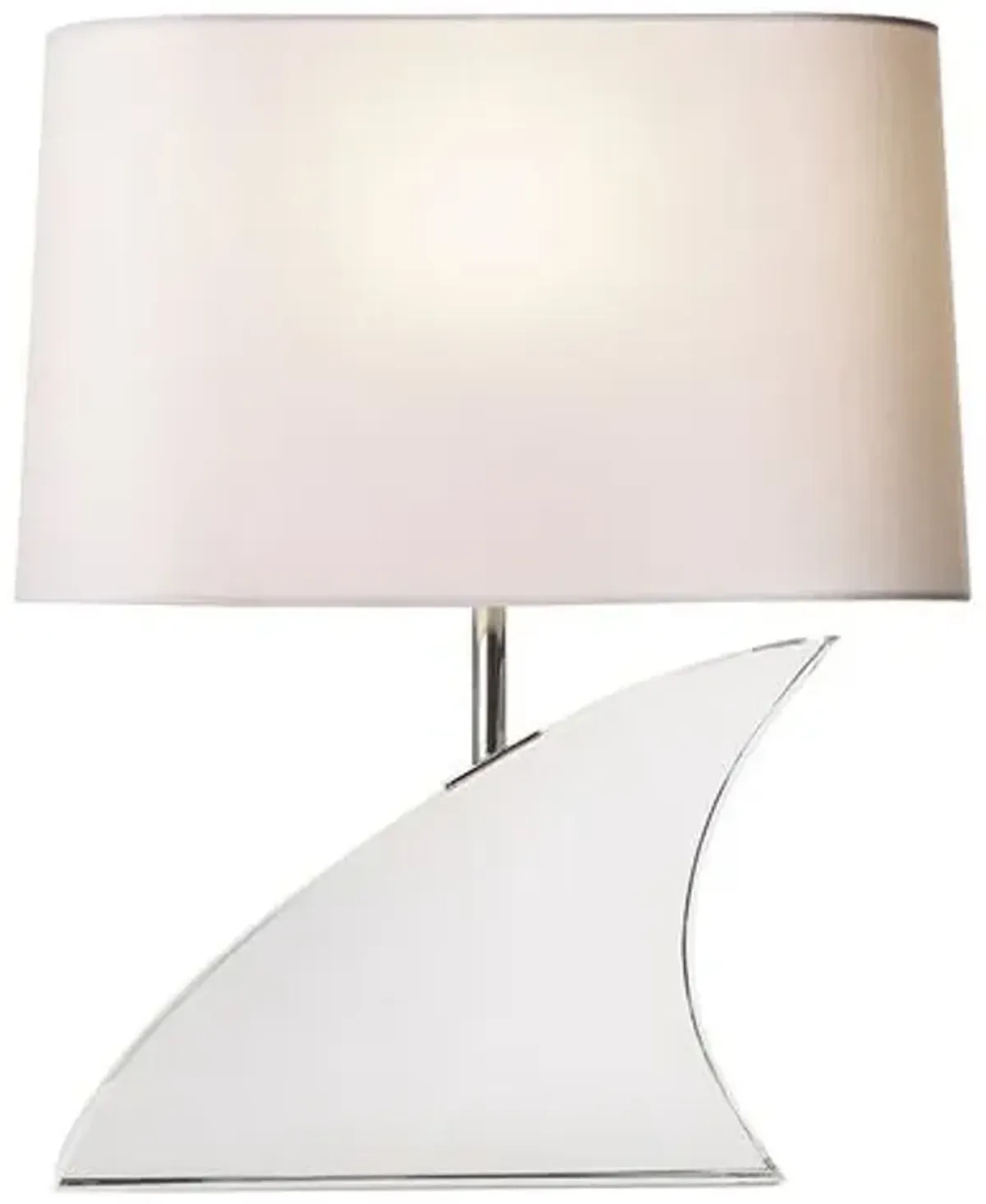 Fin Crystal Table Lamp - Clear - Regina Andrew