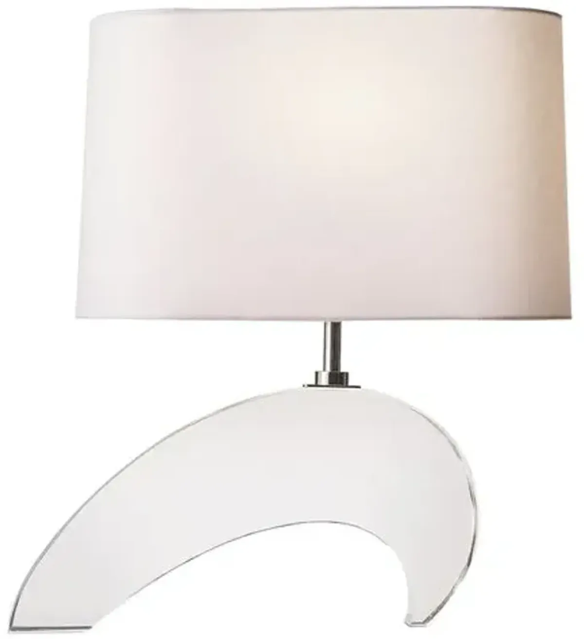 Wave Crystal Table Lamp - Clear - Regina Andrew