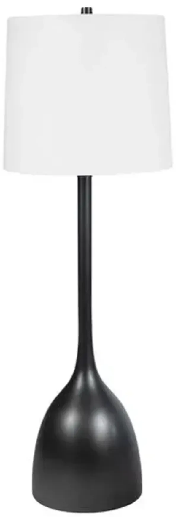 Logan Steel Buffet Lamp - Regina Andrew - Black