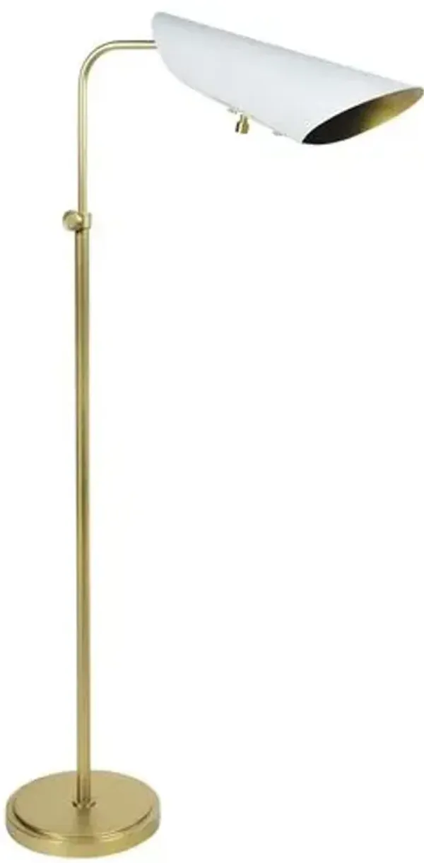 Vest Steel Floor Lamp - Regina Andrew