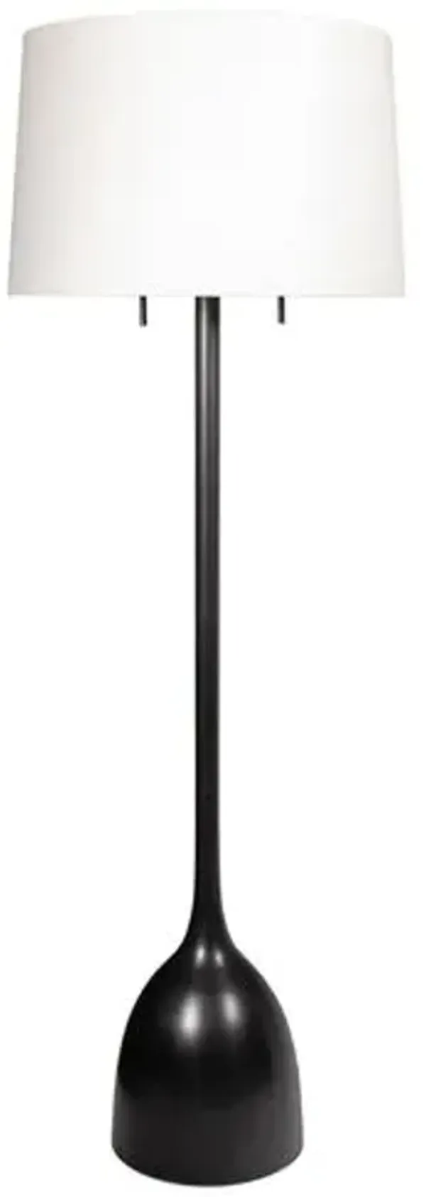 Logan Steel Floor Lamp - Regina Andrew